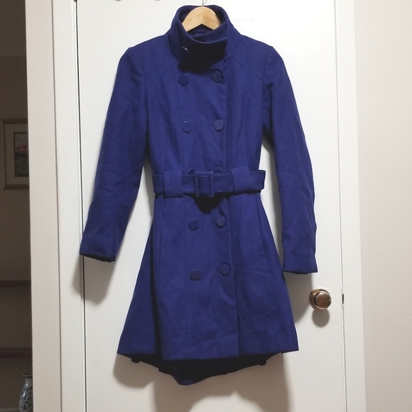 Oasis 🇬🇧 UK Fit & Flare Coat - Picture 1 of 5